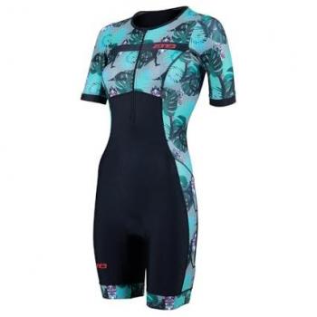Zone3 Traje de Triatlón de Manga Corta Activate+ Tribal Rush
