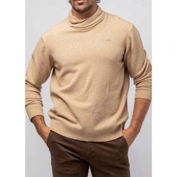 Jersey cuello smoking beige Scotta 1985