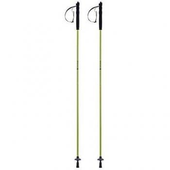 Ferrino Jet - Bastones de Senderismo Unisex para Adulto, Verde, 130