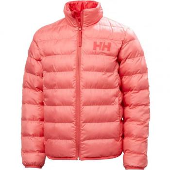 Helly Hansen Kids Jr Marka Insulator Jacket - Lightweight Down Insulation in Coral Almond