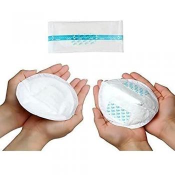 Kiokids 1344 - Discos de lactancia con 30 piezas, unisex, color blanco