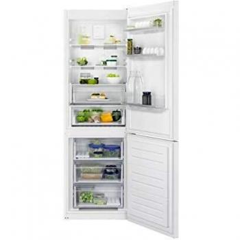 Combi Zanussi ZNME32GW0, Blanco, 186 cm, No Frost, A++
