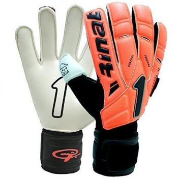 Rinat Evolution Moya Pro Guante de Portero, Unisex Adulto, Salmon/Negro, 7