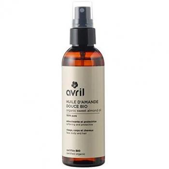 Avril Organic Sweet Almond Oil - 100ml, Cold Pressed, Certified Organic