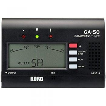 Korg GA-50 Guitar Tuner, Black