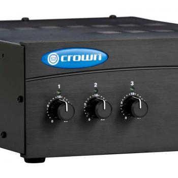 Crown 135MA Commercial Audio Mixer/Amplifier