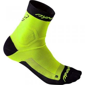 Dynafit Alpine Short Socks - Neon Yellow/Black, Size 35-38, Unisex