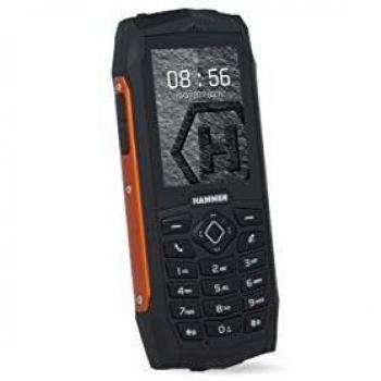 Hammer 3+ Pantalla a Color de 2,4, Botones de teléfono de Obra, Linterna, a Prueba de Golpes
