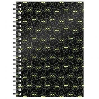 Libreta Espiral Rick Pattern Rick y Morty