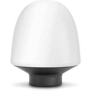 Philips myLiving Tarbert - Lámpara de mesa, forma de cúpula, LED, 50/60 Hz, luz blanca cálida, corriente alterna, vidrio, color blanco