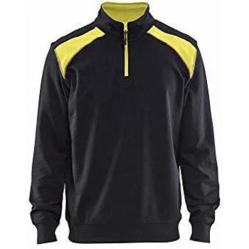 Two-Tone Trucker Collar Sweatshirt Blaklader