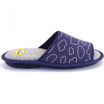COSDAM 4110 CLOUD Zapatillas de casa de mujer azul jeans 524