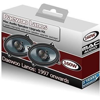 Daewoo Lanos Altavoces para escotilla trasera Mac Audio, 10 x 15 cm, kit de Altavoces de coche 160 W