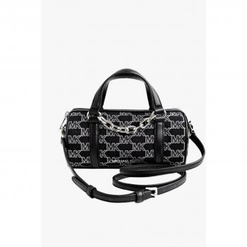 Bolso de Mano para Mujer Michael Kors 35F2S3ZC5JBLA en Negro con Estampado Multicolor (21x12x6cm)