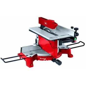 Einhell TH-MS 2513 T Ingletadora de doble corte, 1800 W, 230 V, tope transversal,7.8 A, rojo