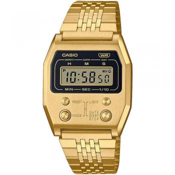Casio Vintage A1100G-5EF Men's Digital Watch Stainless Steel