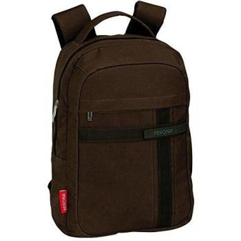 Perona Travel Mochila Escolar, 44 cm, Negro