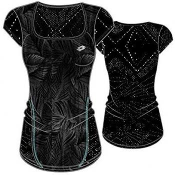 Lotto Paddle tee W - Camiseta, Mujer, Negro