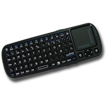 Tecnimax TMXMTB019R - Mini teclado inalámbrico con Bluetooth y TouchPad