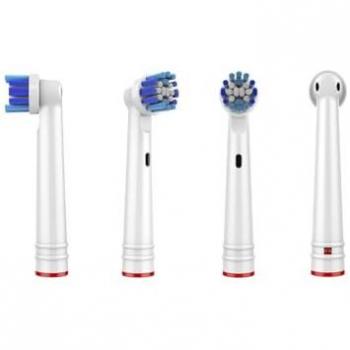 Cabezal de Recambio Dental Flexisoft Küken 34180 Blanco 4 Unidades