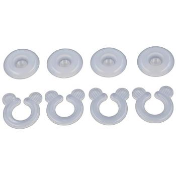 YNuth Juego de 4 Piezas de Clips de Plástico para Fijar Las 4 Esquinas de Funda de Edredón