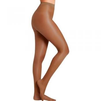 YSABEL MORA - 16413 Pantys verano frescos y elegantes, puntera invisible, 15 denier, color beige