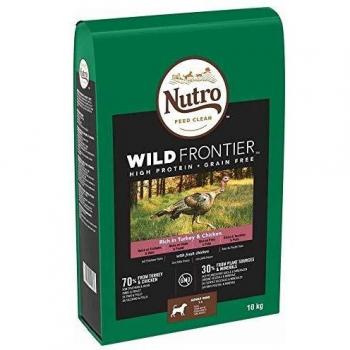 Nutro Wild Frontier Adulto Croquetas de Pavo y Pollo para Perros 10kg