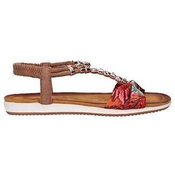 Sandalias Abiertas para Mujer EXE F8043 Marrón 36
