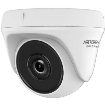 Cámara Dome Hikvision HiWatch HWT-T140-P 4MP 2.8mm 4 en 1 TVI/AHD/CVI/CVBS HD 2K IP66
