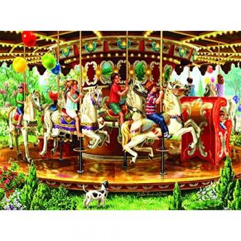 Rompecabezas de 1000 piezas Paseo en Carrusel de Liz Goodrick-Dillon