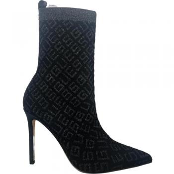 Botín Semmiy 2 Guess FL8S2YFAL10 Negro con logo de la marca GUESS