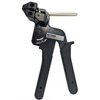 Pinza para abrazaderas de cable de acero inoxidable HellermannTyton KST-STG200-MET-BK/ML