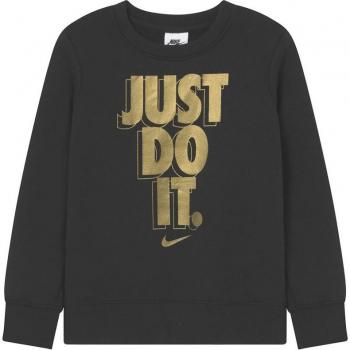 Sudadera sin Capucha Niño Nike Gifting Negro