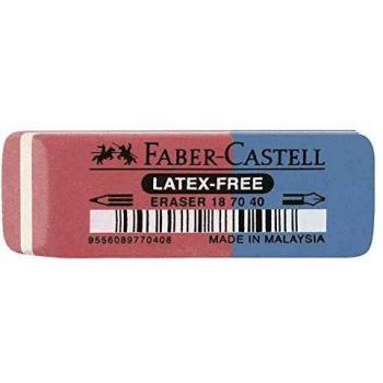 FABER-CASTELL - Gomas de goma combinadas