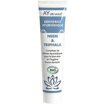 Pasta de Dientes Ayurvédica Bio de Neem y Triphala 75mL