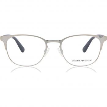 Emporio Armani Gafas Graduadas EA 1059 Ajuste Asiático 3349 para Hombre Plateadas