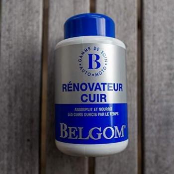 Renovador de Cuero Belgom 250ml - Limpia Todos los Tipos de Cuero - Sin Solventes ni Abrasivos - Respeta la Teñido Original