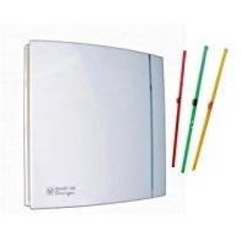 Extractor de Aire Silencioso 100 mm con Sensor de Humedad S&P Diseño Moderno
