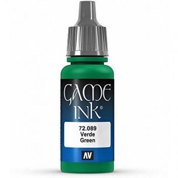 Vallejo Juego de tinta 17 ml Acrílico Pintura - Inky Verde