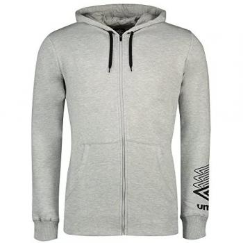 Chaqueta Sudadera con Capucha UMBRO TERRACE 66206U 263 Gris, Estandar para Hombre