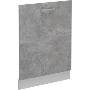 Tapa Lavavajillas R-Line 60 cm Hormigón/Blanco Sin Encimera
