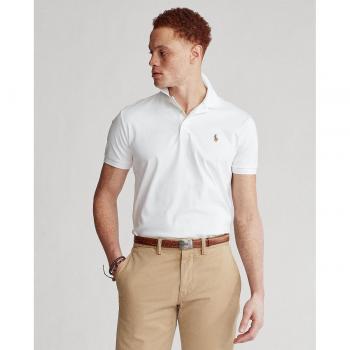 Polo Ralph Lauren Men's Custom Slim Fit Pima Cotton Polo Shirt - White - XXL
