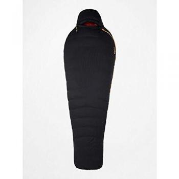 Marmot Paiju neg 5 Sacos de Dormir, Adultos Unisex, Negro/Solar, Regular-Ouverture Gauche