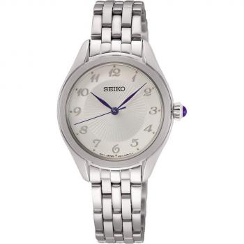 Reloj Seiko mujer SUR379P1 Ladies Cuarzo acero inoxidable 3 agujas azules