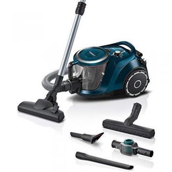 Bosch Hogar ProFamily Serie|6 Aspirador sin Bolsa, 69 Decibeles, Azul