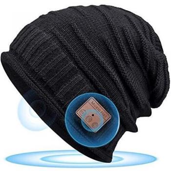HANPURE Bluetooth 5.0 Gorro Regalos Originales para Mujer - Musical Gorro Invierno Hombre & Mujer Regalos Navidad, Gorro Slouch Beanie con Estéreo HD para Niños/Hombres/Mama/Padres