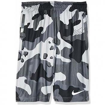 Desconocido Nike M Nk Dry Short 4.0 AOP CMO Pantalón Corto, Hombre, lt Smoke Grey/White, L