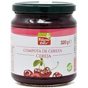 Mermelada Orgánica de Cereza Sin Azúcar La Finestra 320g