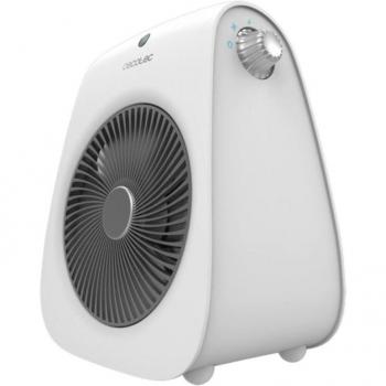 Cecotec Readywarm 2000 Max Force Calefactor Termoventilador 2000W Blanco, 3 modos de funcionamiento, 2 niveles de potencia, adecuado para espacios de hasta 20 m2
