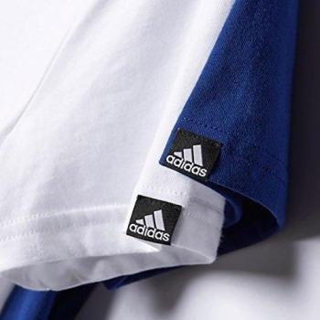 adidas Branding 2In1 - Camiseta para mujer, color blanco / negro, talla XS